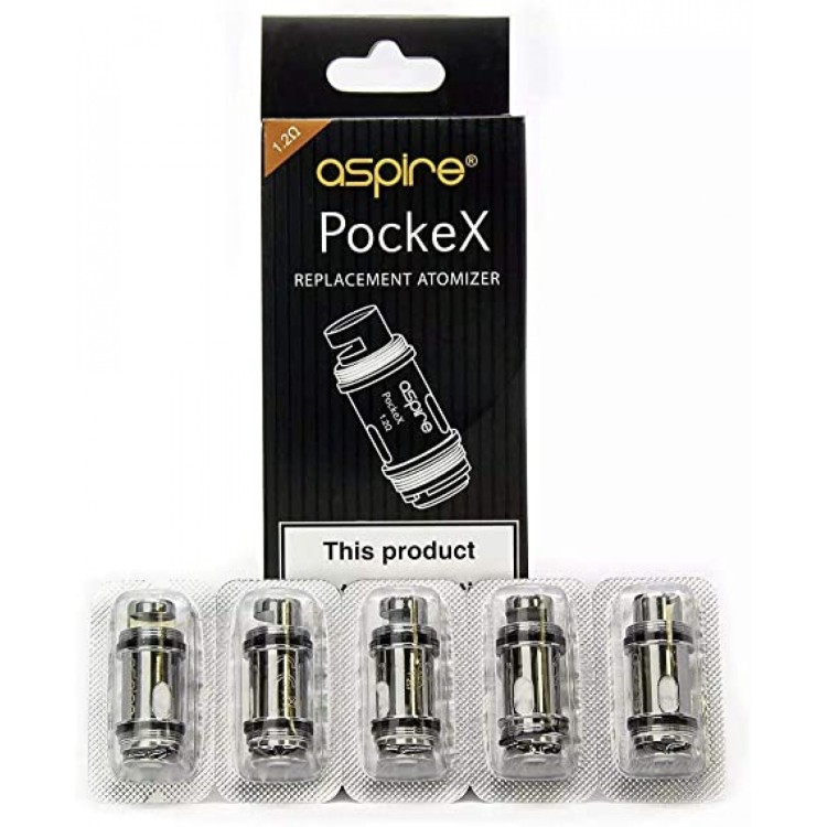 Aspire Pockex Replacement Coil - 5 Pack