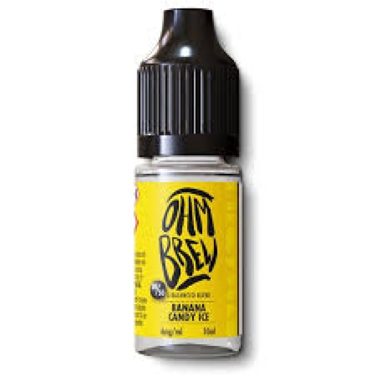 Banana Candy Ice 10ml Nicotine Salt by Ohm Brew