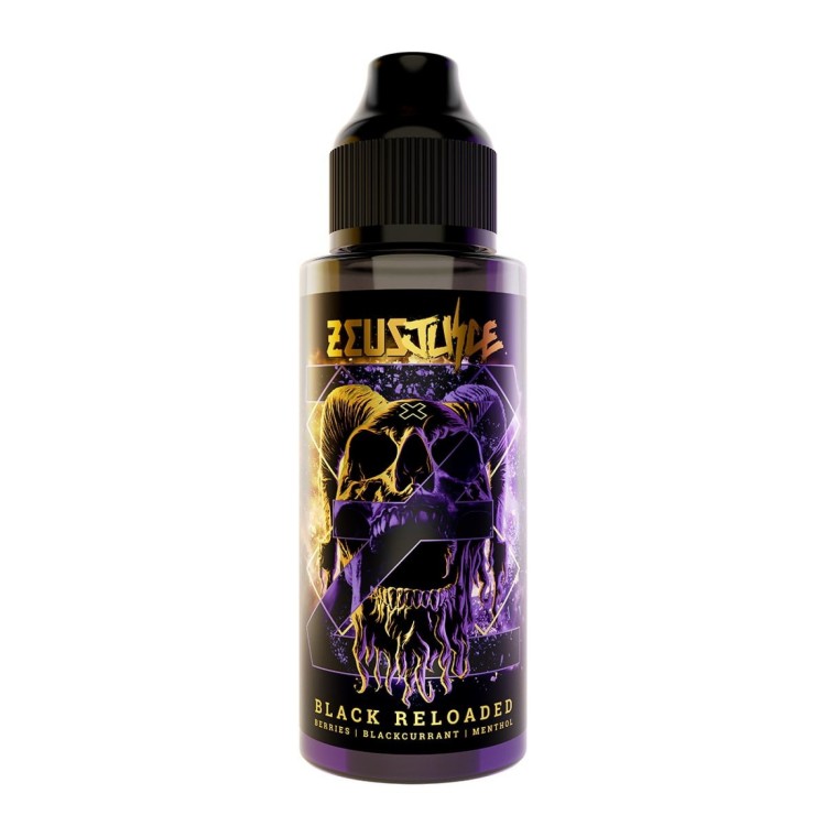 Black Reloaded 100ml Shortfill by Zeus Juice