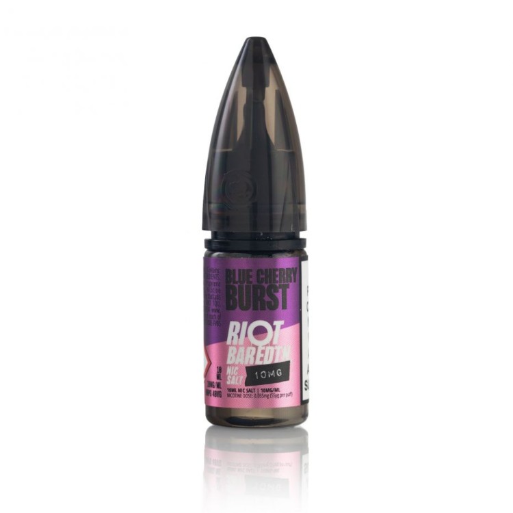 Blue Cherry Burst Bar EDTN 10ml Salt by Riot Squad