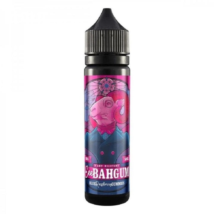 Blue Raspberry Gummies 50ml Shortfill by EeeBahGum