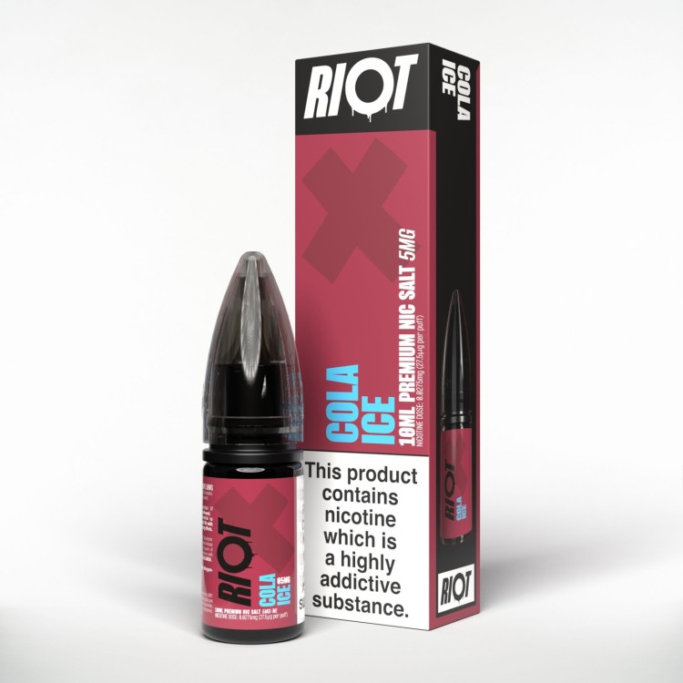 Cola Ice 10ml Nicotine Salt by RIOT X