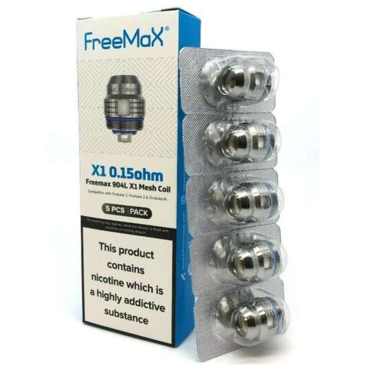 Freemax 904L Replacement Coils - 5 Pack - Fireluke
