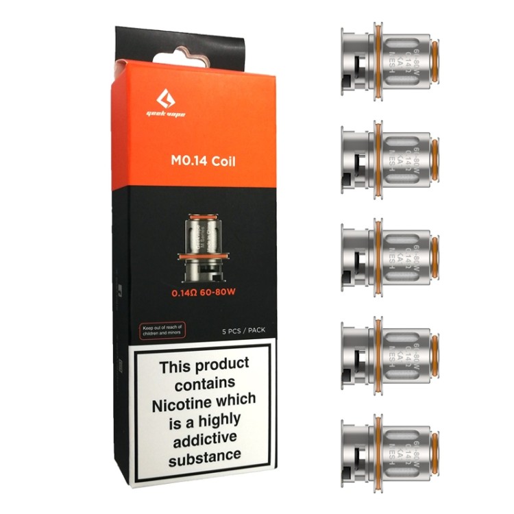 Geekvape M Series Replacement Coil - 5 Pack - Z Max