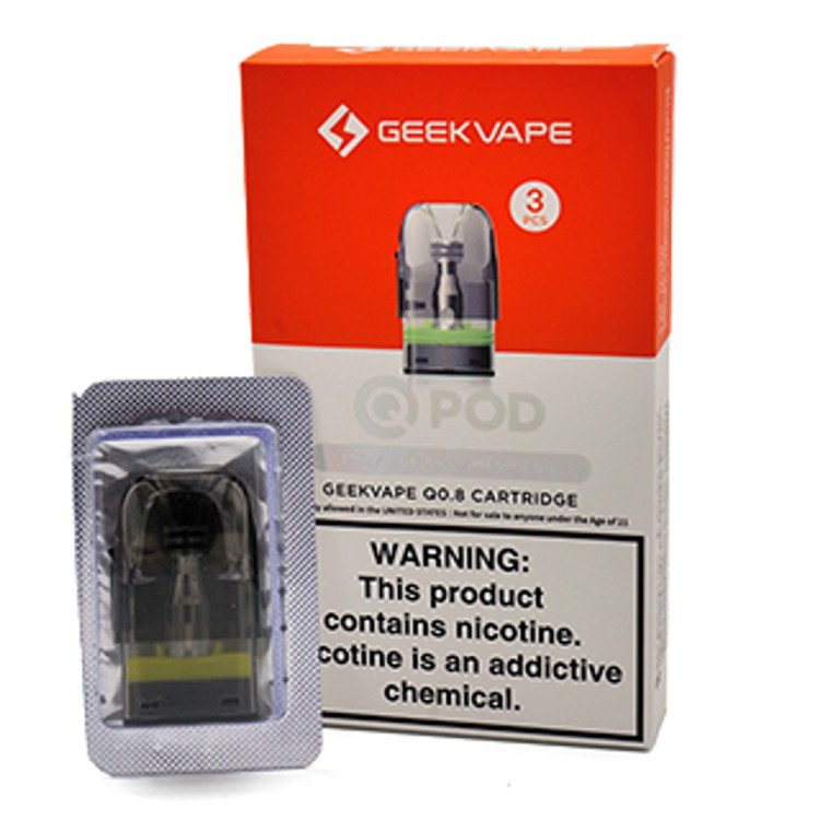Geekvape Q0.8 Replacement Pods (3 Pack)