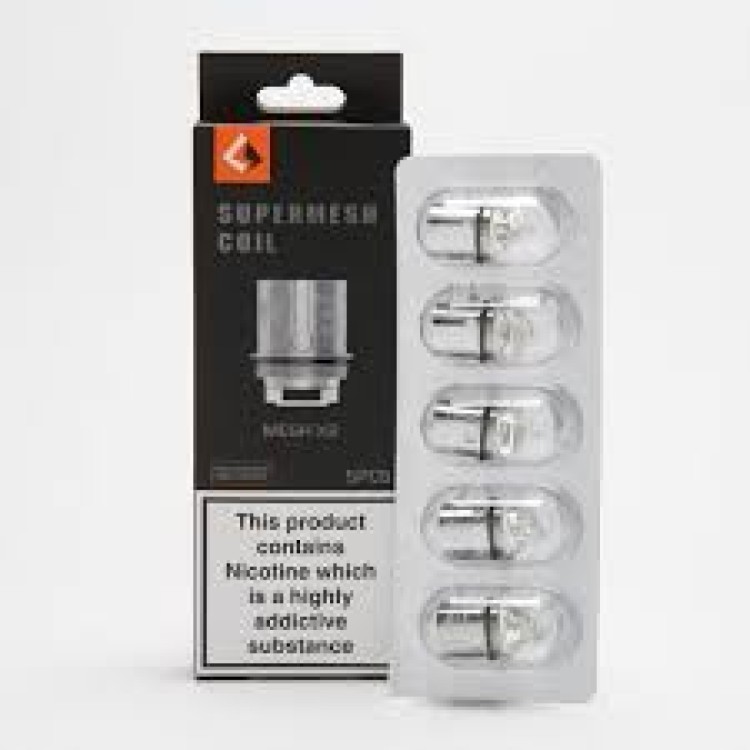 Geekvape Super Mesh Replacement Coil - 5 Pack - Cerberus / Aegis Mini / Aegis Solo