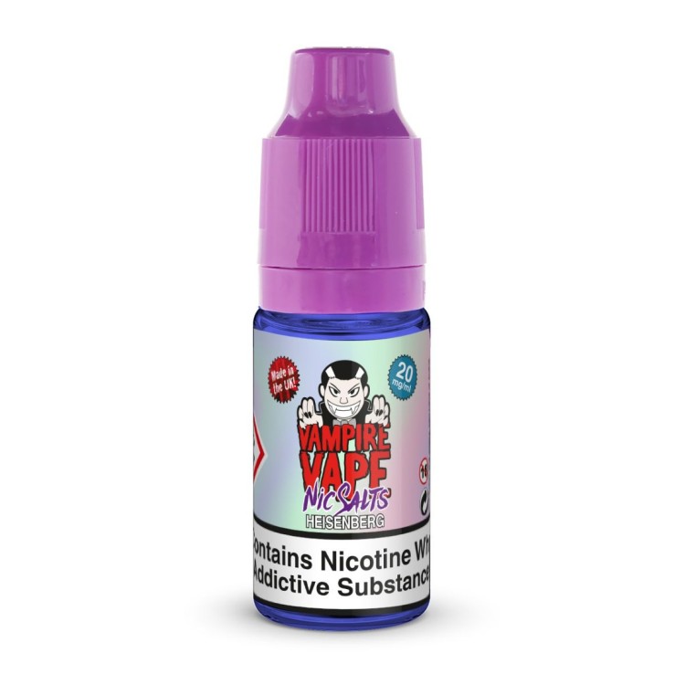 Heisenberg 10ml Nicotine Salt by Vampire Vape