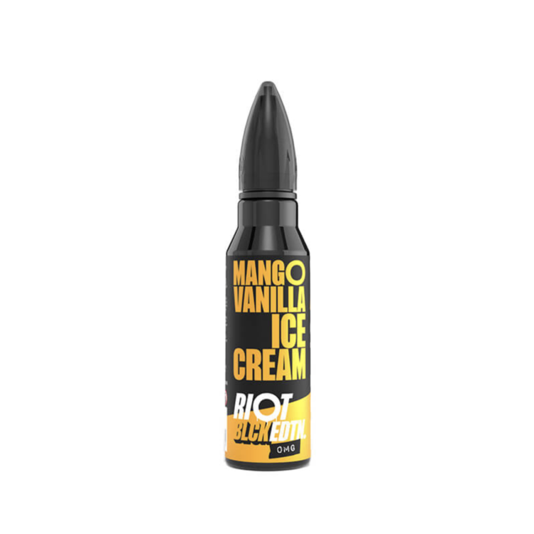 Mango Vanilla Ice Cream 2 x 50ml Shortfill Twin Pack by Riot Squad