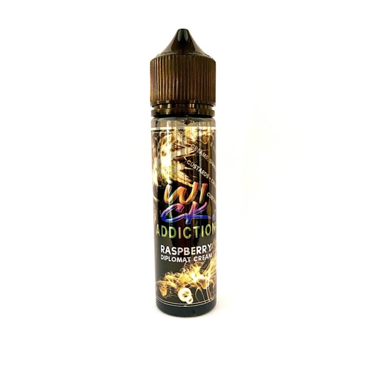 Raspberry Vanilla 50ml Shortfill by Wick Addiction