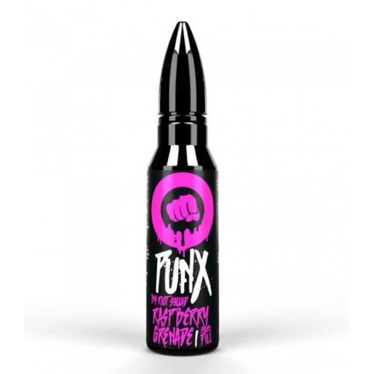 Raspberry Grenade 50ml Shortfill by Riot Squad
