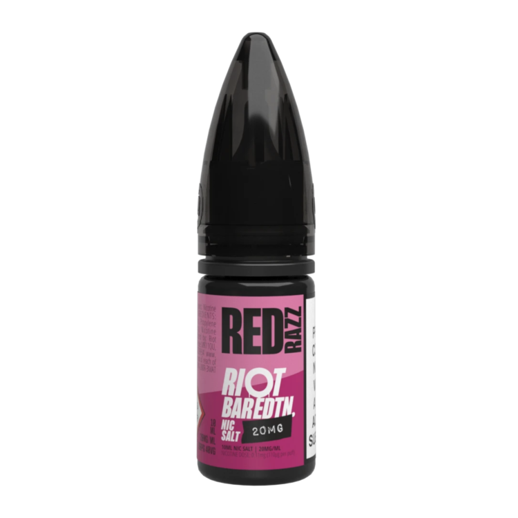 Red Razz Bar EDTN 10ml Salt by Riot Squad