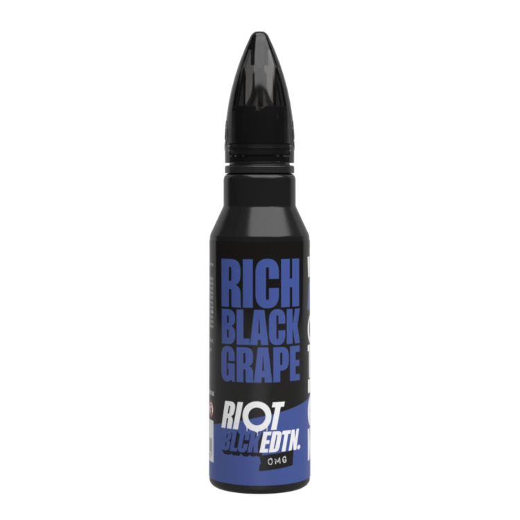 Rich Black Grape 2 x 50ml Shortfill Twin Pack by Riot Squad