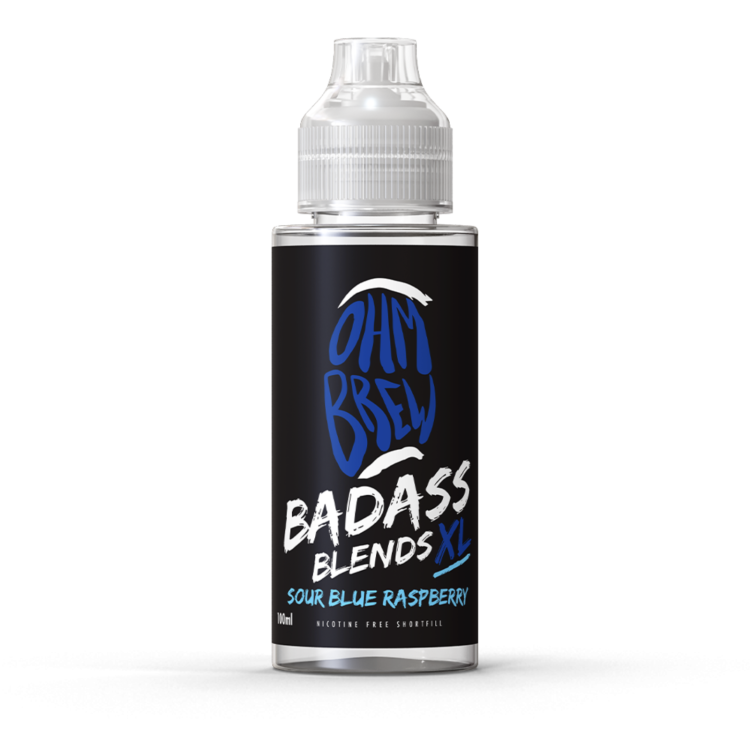 Sour Blue Raspberry 100ml Shortfill by Ohm Brew