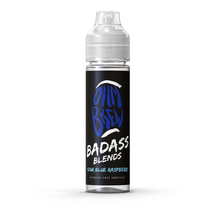 Sour Blue Raspberry 50ml Shortfill by Ohm Brew