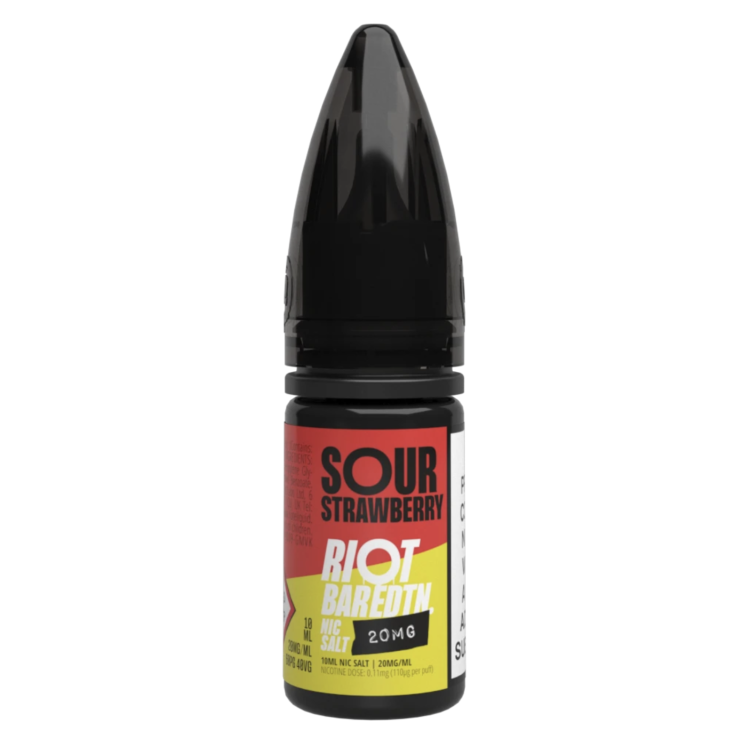 Sour Strawberry Bar EDTN 10ml Salt by Riot Squad