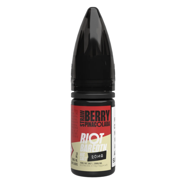 Strawberry Pina Colada Bar EDTN 10ml Salt by Riot Squad