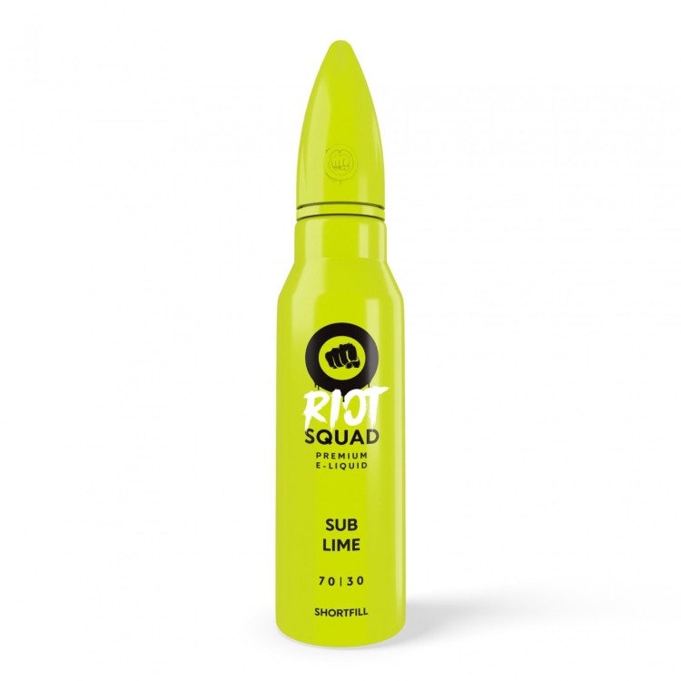 Sub Lime 50ml Shortfill by Riot Squad