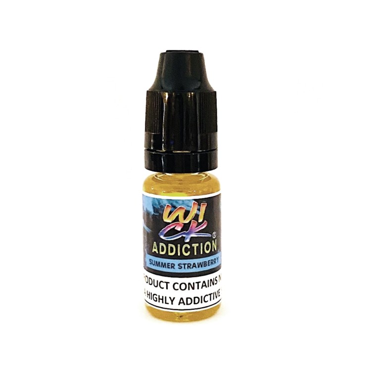 Strawberry 10ml E-Liquid by Wick Addiction