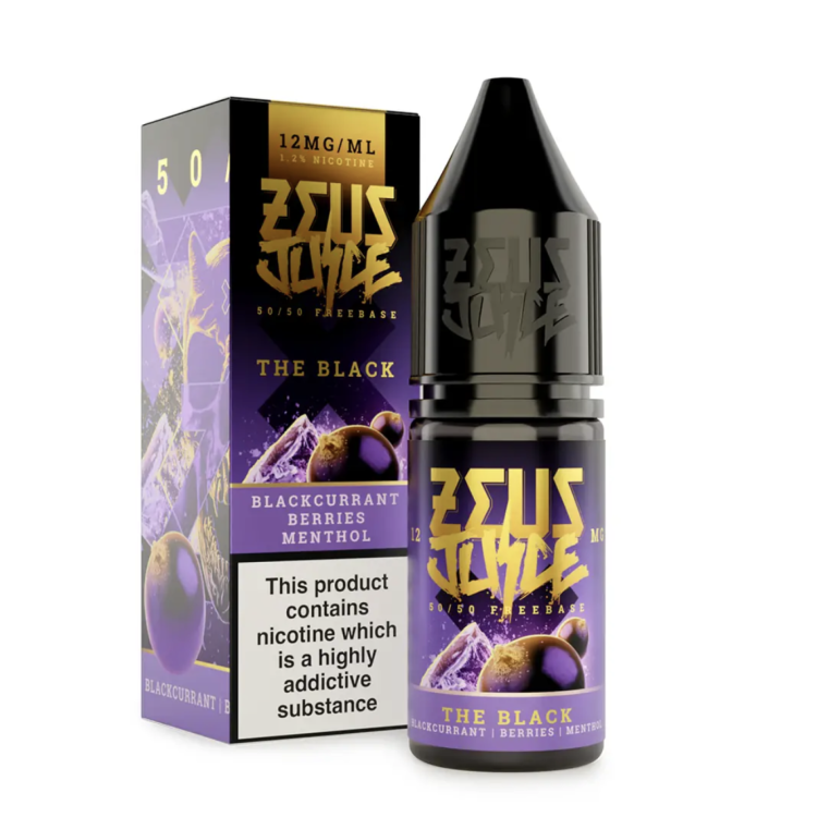 The Black 10ml E-Liquid by Zeus Juice