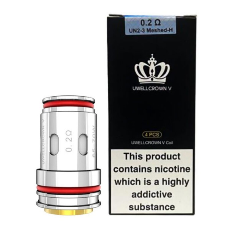 Uwell Crown V Replacement Coils - 4 Pack