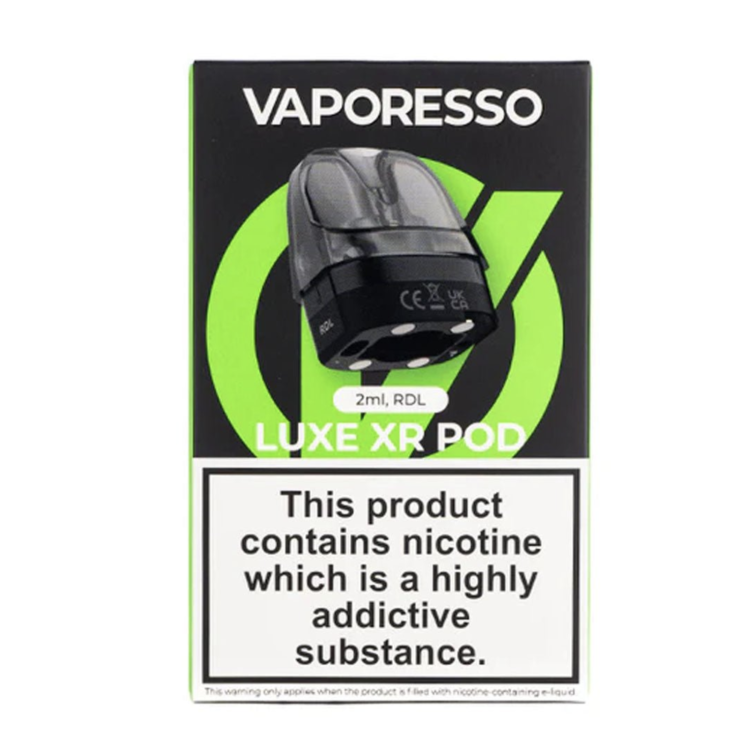Vaporesso Luxe XR Replacement 5ml XL Pods (2 pack, empty)