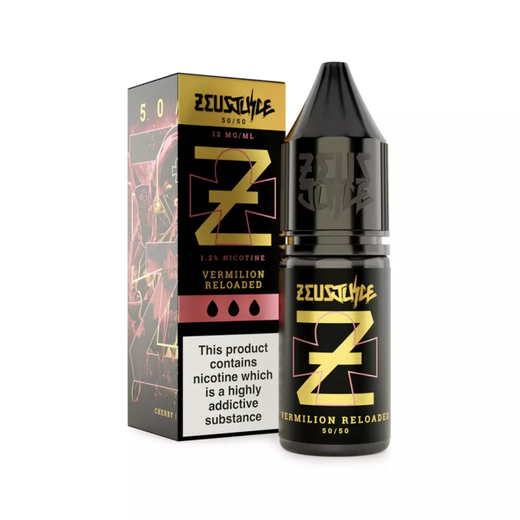 Vermilion Reloaded 10ml E-Liquid by Zeus Juice