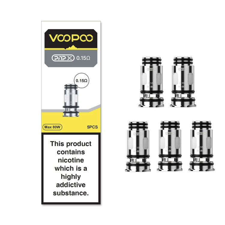 Voopoo PNP X Replacement coils - 5 Pack - Argus 2 / Drag X2