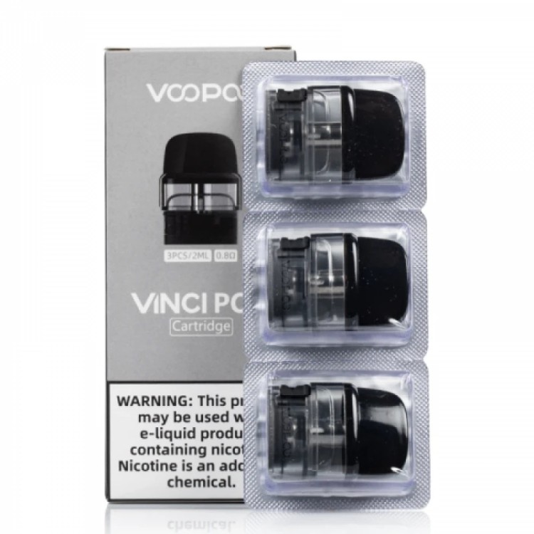 Voopoo Vinci Pod Kit Replacement Pods - 3 Pack