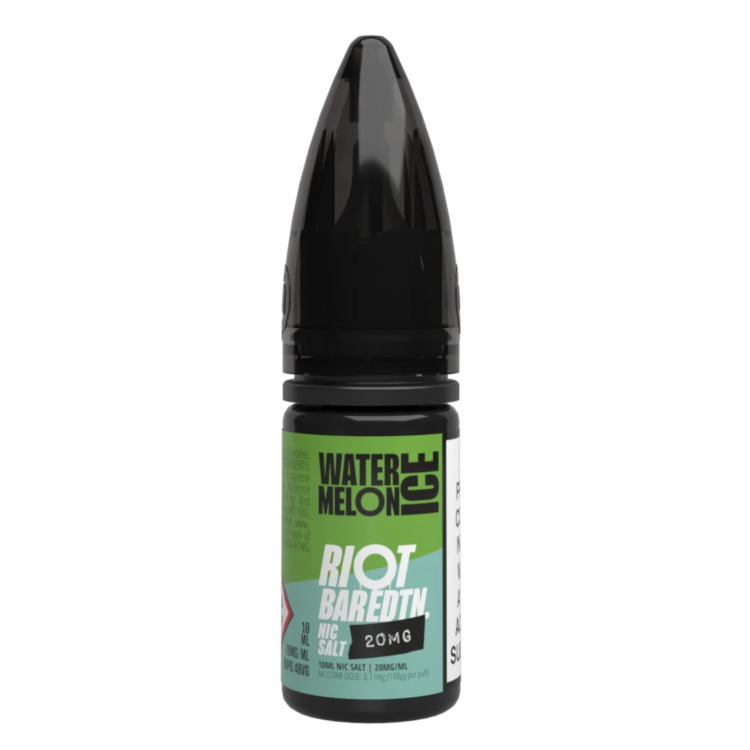 Watermelon Ice Bar EDTN 10ml Salt by Riot Squad